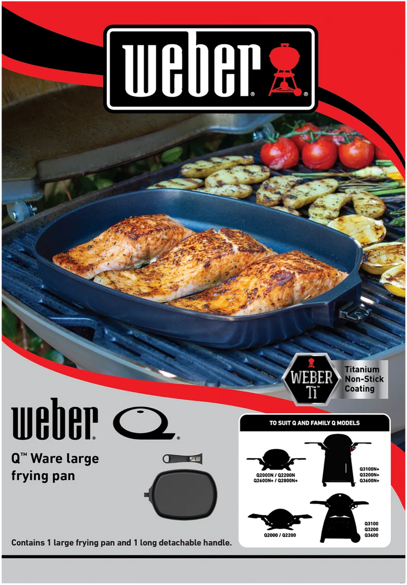 Weber Q Ware Frying Pan - Large