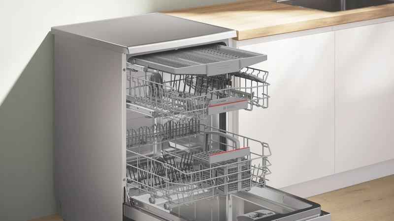Bosch Series 6 Freestanding Dishwasher Stainless Steel