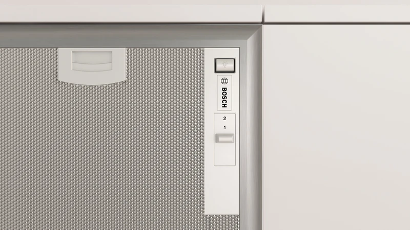 Bosch Series 4, 53cm Integrated Rangehood, Silver Metallic
