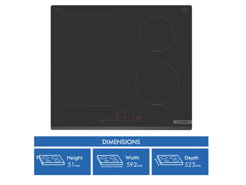 Bosch Series 6 60cm Induction Cooktop