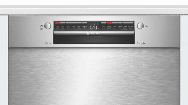 Bosch Series 4 Built Under Dishwasher Stainless Steel