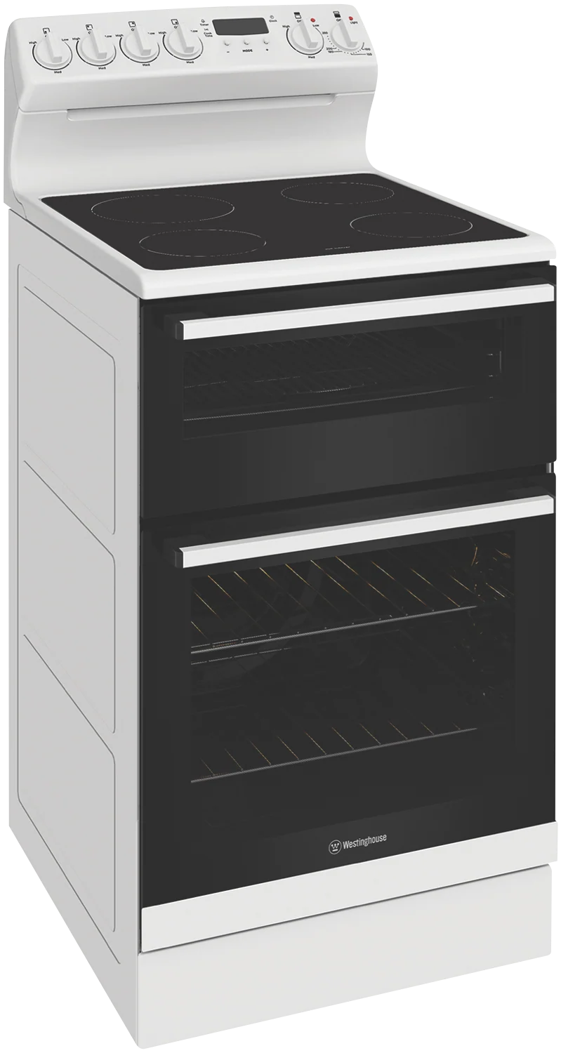 Westinghouse 54cm Electric Freestanding Oven, White