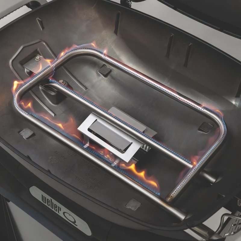 Weber Family Q 3100N+ LP Midnight Black