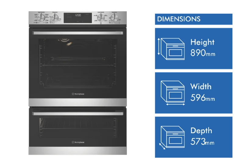 Westinghouse 60cm Double Oven