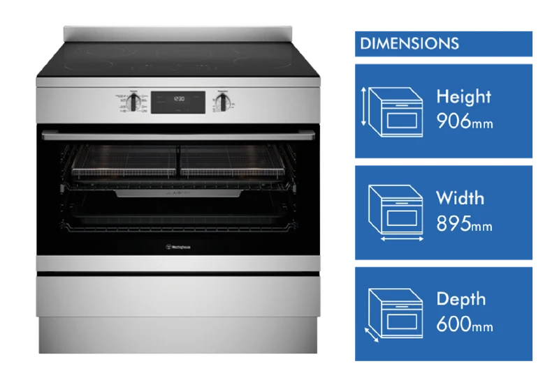 Westinghouse 90cm Electric Upright Cooker