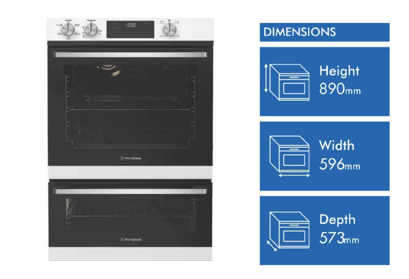 Westinghouse 60cm Electric Oven Separate Grill