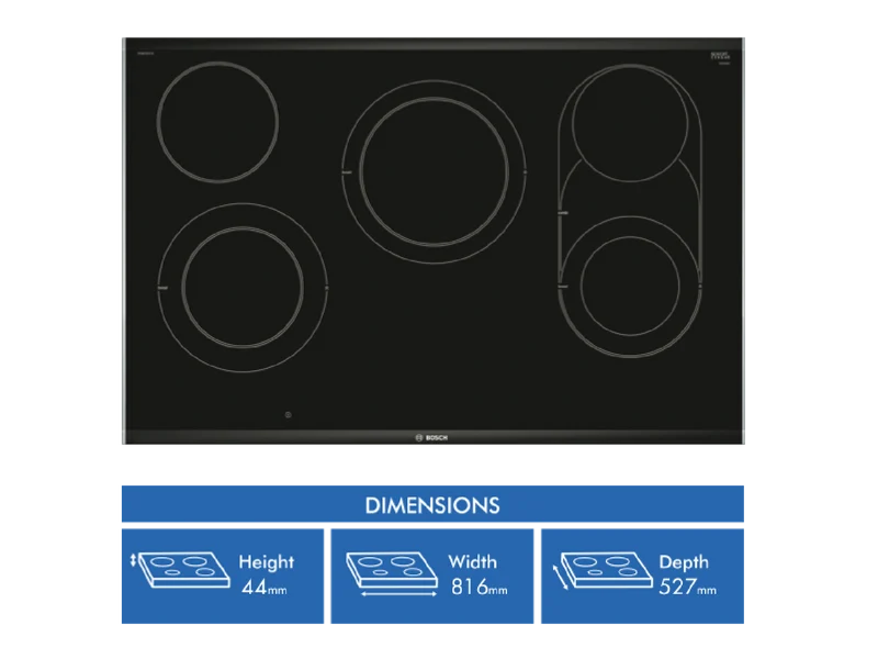 Bosch Series 8 80cm Ceramic Cooktop