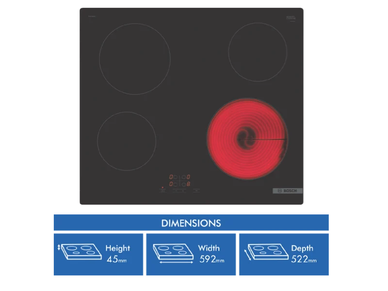 Bosch Series 4 60cm Electric Cooktop