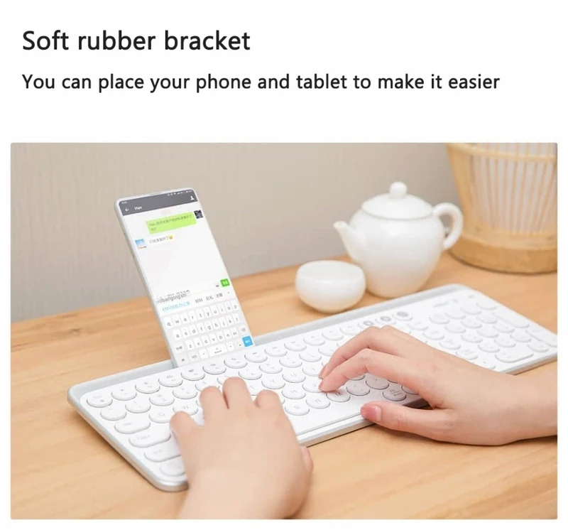 Xiaomi clavier Bluetooth dual mode 2.4GHz wireless 104 touches