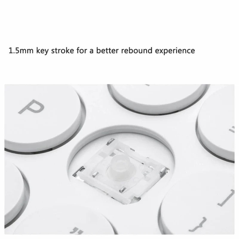 Xiaomi clavier Bluetooth dual mode 2.4GHz wireless 104 touches