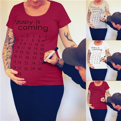 Tshir "Baby Is Coming"