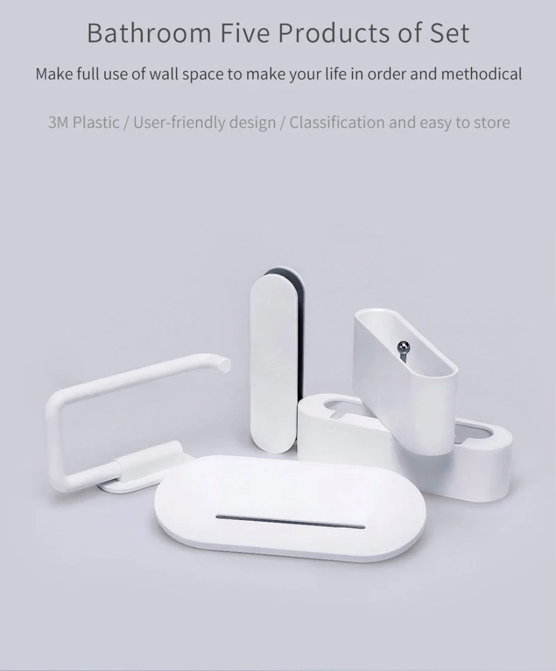 Xiaomi Mijia 5 in 1 Sets pour salle de bain