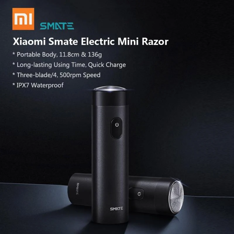 Xiaomi Smate mini rasoir électrique premium