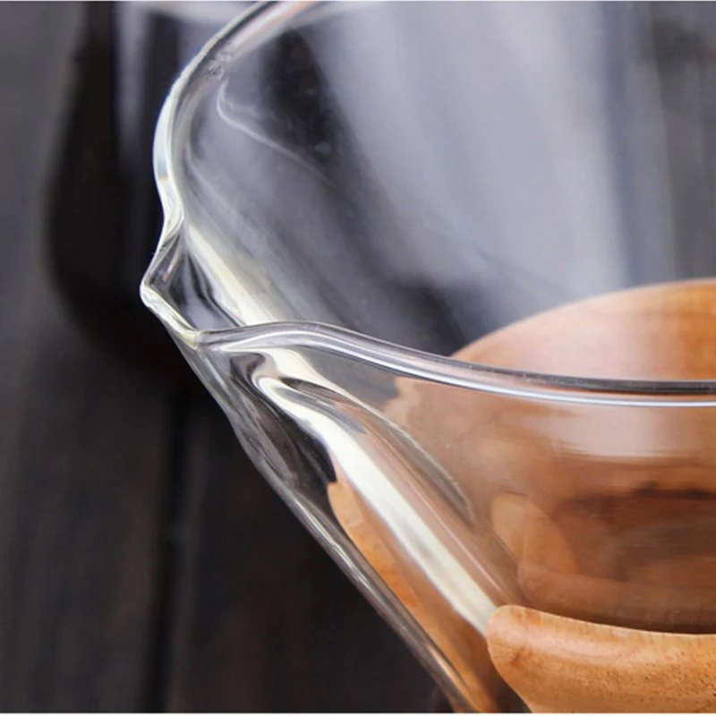 Glass Coffee Pot Dripper Moka Tea Maker Percolator Barista Tools Espresso Manual Kettle Teapot With Stainless Steel Infuser