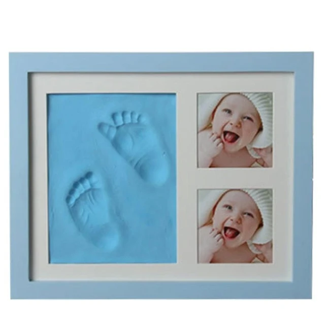 Cadre empreintes bébé 3 couleurs disponibles