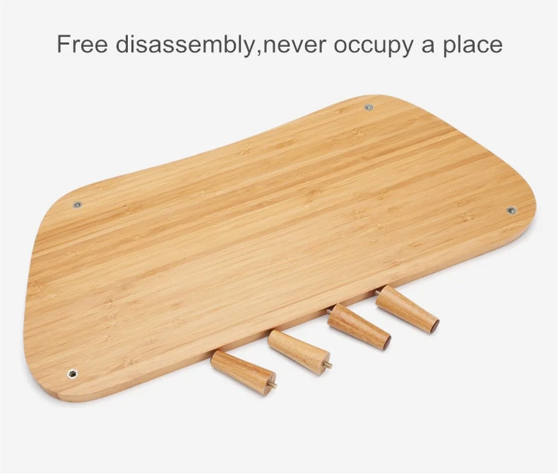 Support écran base et rangements en Bambou pour Telephone/Tasse/Plante