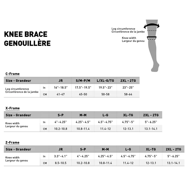 LEATT C-FramePro Carbon Knee Brace (407357)