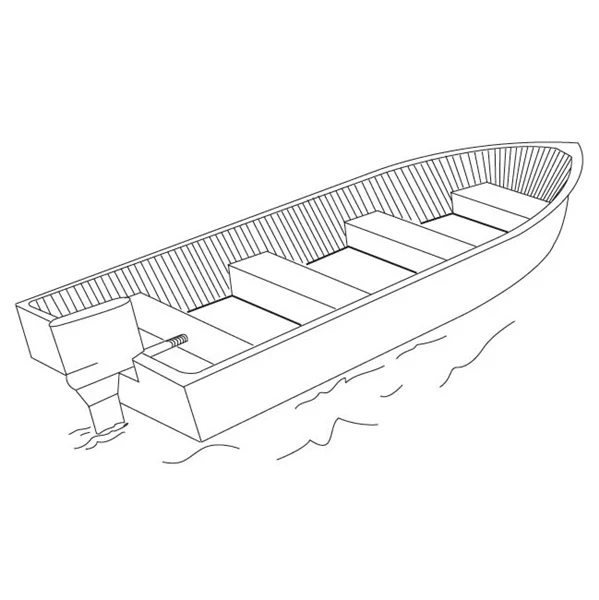 Kimpex V-Hull Fishing Boat Cover (736521)
