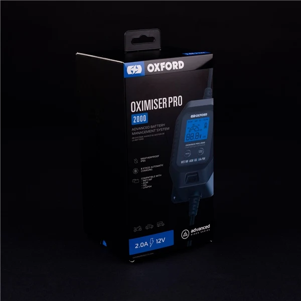 Oxford Products Oximiser Pro 2000 Battery Charger (470339)
