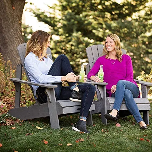 Lifetime Faux Wood Adirondack Chair, Gray - 60204
