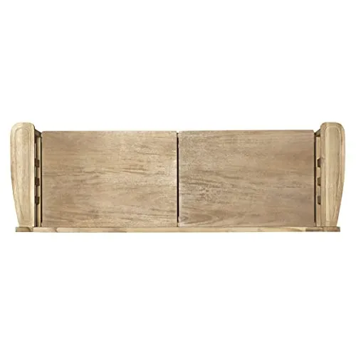 Linon Bench, Natural Wash