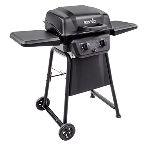 American Gourmet 467730217 Classic 280 2-Burner Liquid Propane Gas Grill, No Side, Black