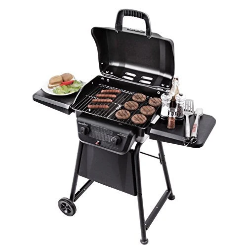 American Gourmet 467730217 Classic 280 2-Burner Liquid Propane Gas Grill, No Side, Black