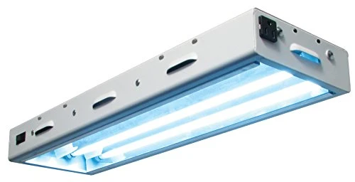 Sun Blaze T5 Fluorescent - 2 ft. Fixture | 2 Lamp |120V - Indoor Grow Light Fixture for Hydroponic and Greenhouse Use