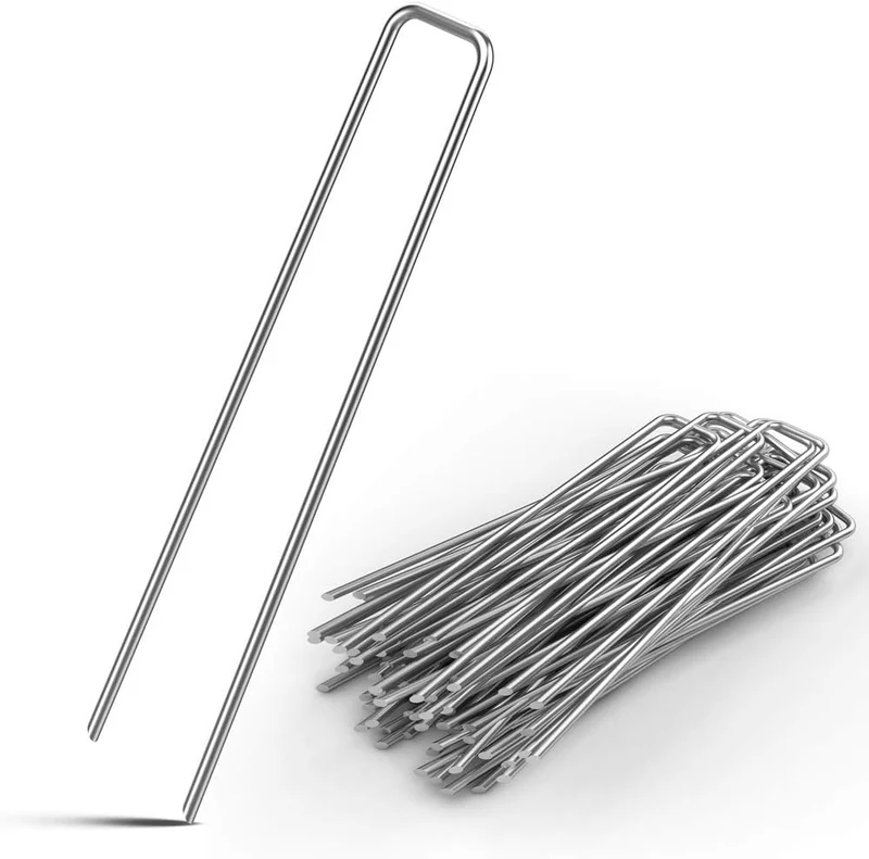 Sardines en U pour grille robot tondeuse - Sachet de 10