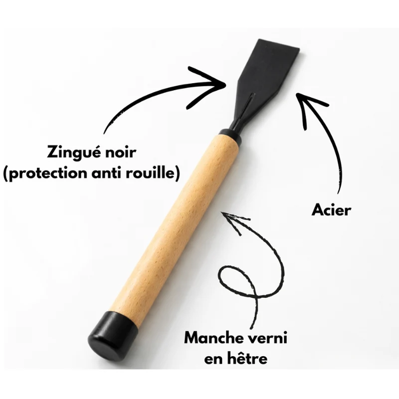 Clip’net – Grattoir pour carter de tondeuse
