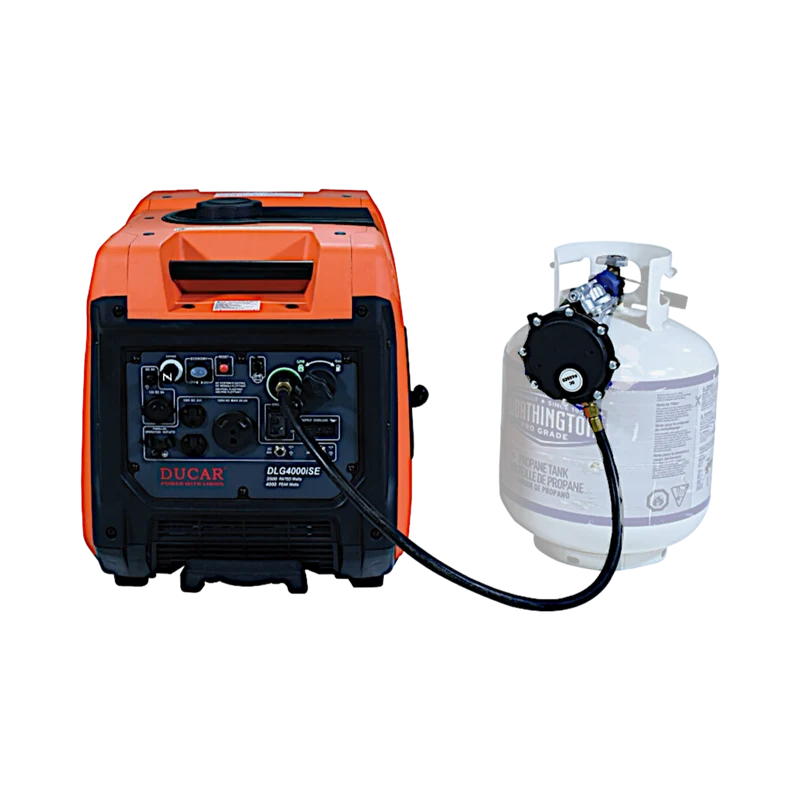 DUCAR DUEDLG4000ISE GENERATRICE ESSENCE ET PROPANE