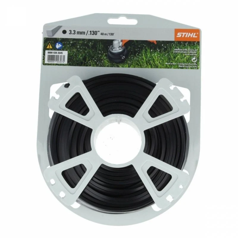 Fil rond Ø 3,3 mm x 38 m noir