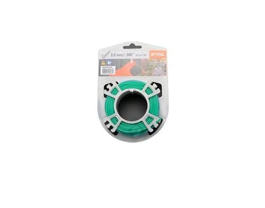 Fil rond débroussailleuse Stihl 2,0 mm x 14,0 m vert