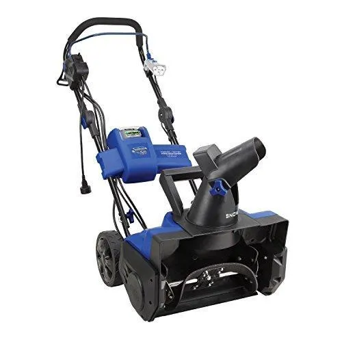 Snow Joe iON18SB-HYB 40-Volt iONMAX Hybrid Brushless Single Stage Snowblower Kit | 18-Inch | W/ 4.0-Ah Battery and Charger