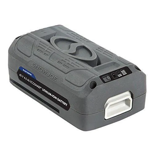 Snow Joe + Sun Joe iONMAX iBAT40 EcoSharp Lithium-Ion Battery | 40 Volt | 4.0 Ah