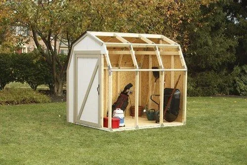 2x4basics 90190MI Custom Shed Kit with Barn Roof