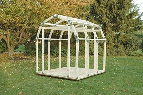 2x4basics 90190MI Custom Shed Kit with Barn Roof