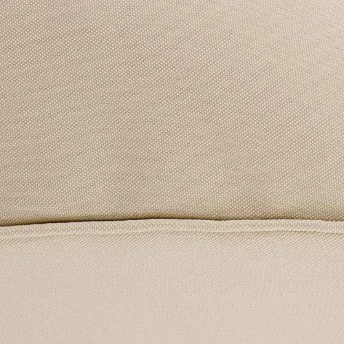 Classic Accessories Montlake Water-Resistant 59 x 18 x 3 Inch Outdoor Bench/Settee Cushion, Patio Furniture Swing Cushion, Antique Beige, Patio Loveseat Cushion