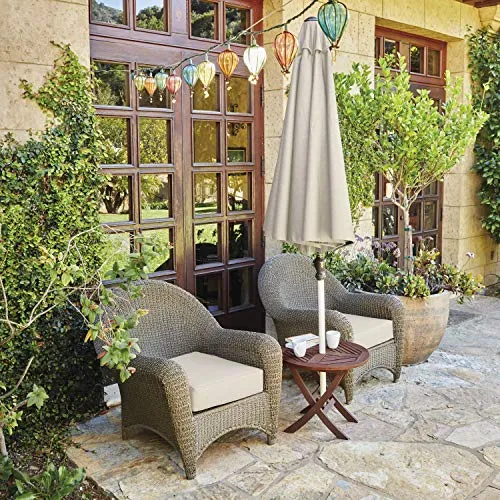 Classic Accessories Montlake Water-Resistant 59 x 18 x 3 Inch Outdoor Bench/Settee Cushion, Patio Furniture Swing Cushion, Antique Beige, Patio Loveseat Cushion