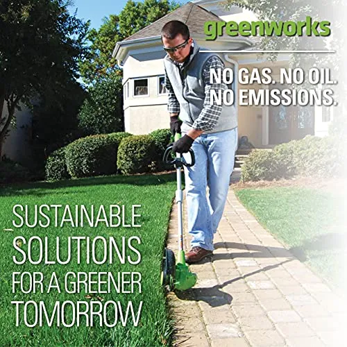 Greenworks 40V 13" Cordless String Trimmer / Edger, 2.0Ah Battery and Charger Included