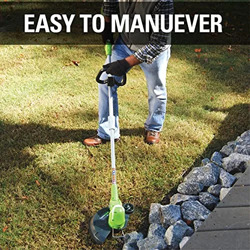 Greenworks 40V 13" Cordless String Trimmer / Edger, 2.0Ah Battery and Charger Included