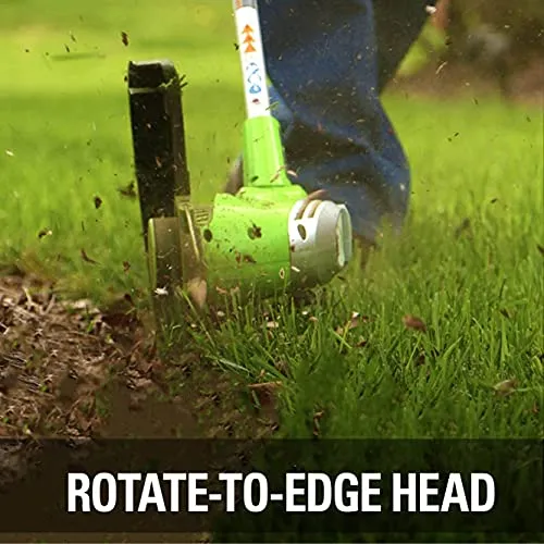 Greenworks 40V 13" Cordless String Trimmer / Edger, 2.0Ah Battery and Charger Included