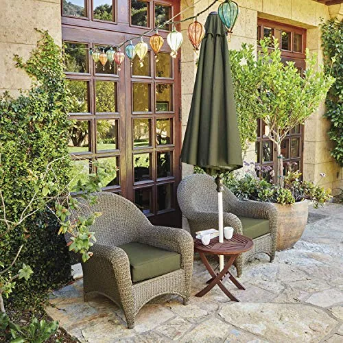 Classic Accessories Montlake Water-Resistant 59 x 18 x 3 Inch Outdoor Bench/Settee Cushion, Patio Furniture Swing Cushion, Heather Fern Green, Patio Loveseat Cushion