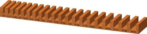 Oshlun SDS-0842 8-Inch 42 Tooth Stack Dado Set with 5/8-Inch Arbor