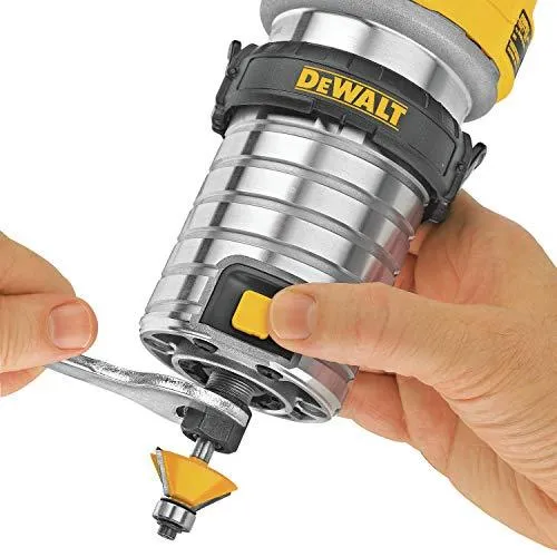 DEWALT Router, Fixed Base, Variable Speed, 1-1/4-HP Max Torque (DWP611)