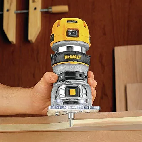 DEWALT Router, Fixed Base, Variable Speed, 1-1/4-HP Max Torque (DWP611)