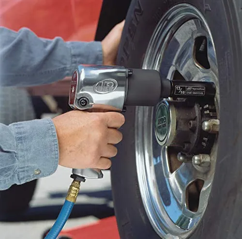 Ingersoll Rand 231C 1/2” Drive Air Impact Wrench – Lightweight, Max 600 ft-lbs Torque Output, Adjustable Power, Twin Hammer, Silver