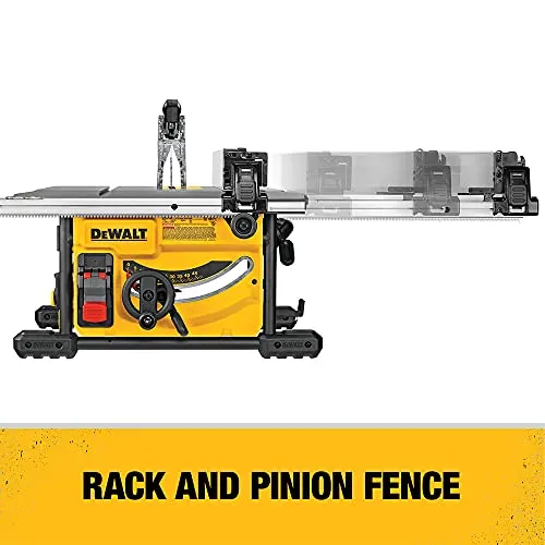 DEWALT Table Saw for Jobsite, Compact, 8-1/4-Inch (DWE7485)