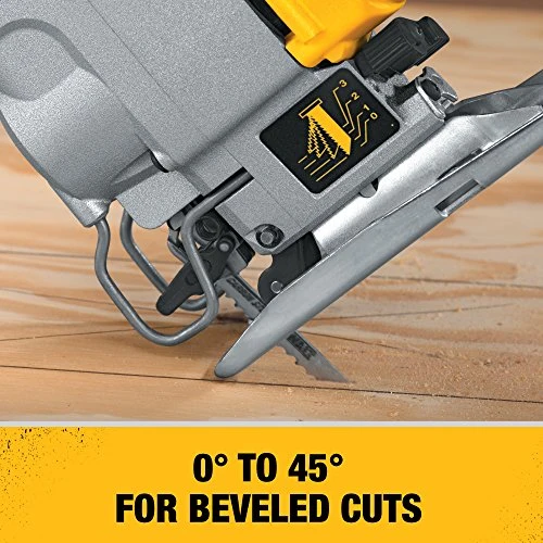DEWALT Jig Saw, Top Handle, 5.5-Amp, Corded (DW317K)