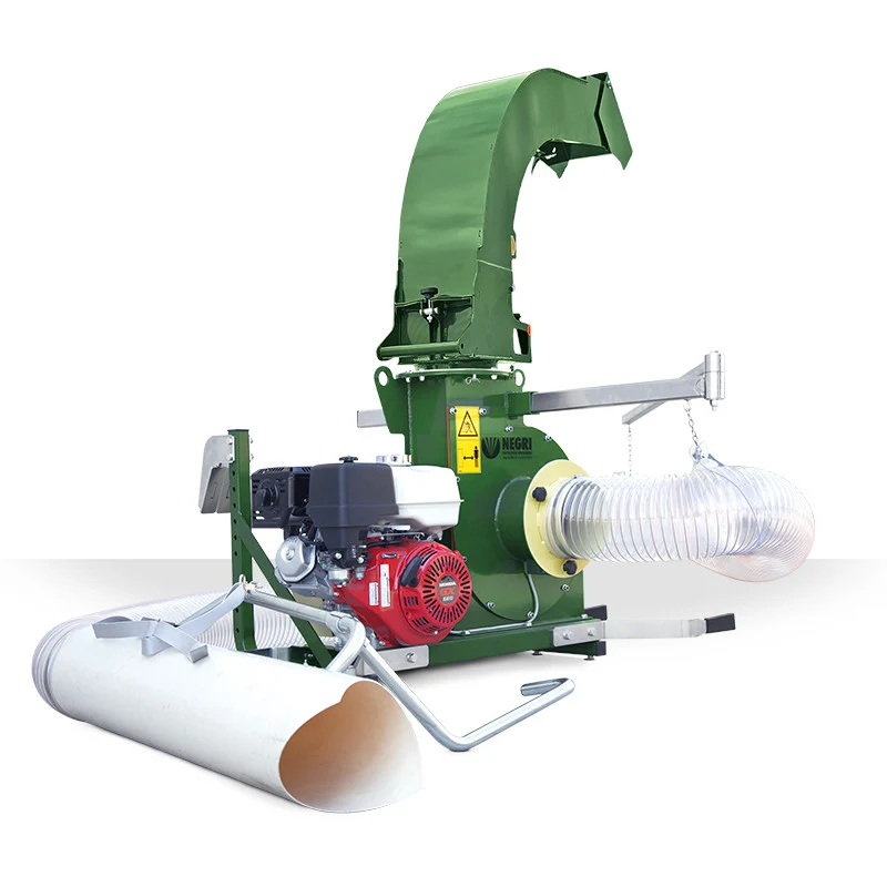 Aspirateurs de feuilles thermiques sur ridelle TORNADO NEGRI T13/T20